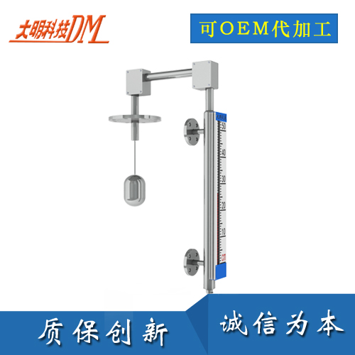 UHZ-31  頂裝側顯磁翻板液位計